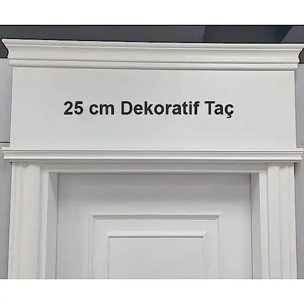 dekoratif taç uygulama