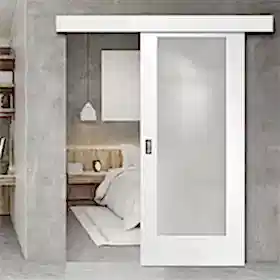 Camlı Sürgülü Kapı