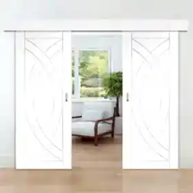 Çift Kanat Sürgülü Kapı